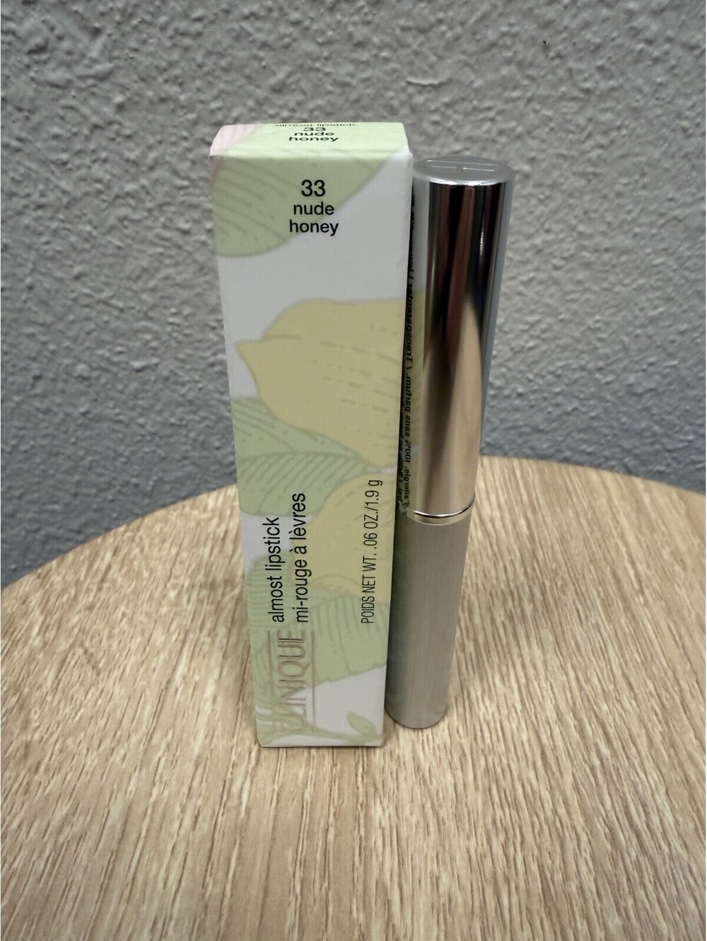 Clinique Almost Lipstick #33 Nude Honey 1.9g/0.06oz Full Size